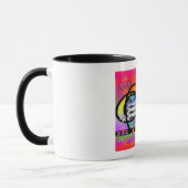 Big Glasses Funny Eyes Fun Tasse (Links)