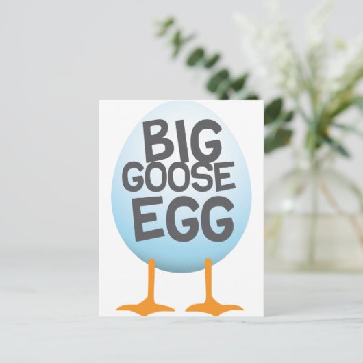 Big Goose Egg Games Postkarte (Stehend Vorderseite)