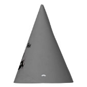 Big Gothic Beängstigend Bee Skull Bones on Wings G Partyhütchen (Rechts)