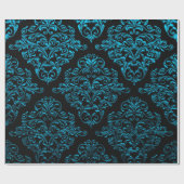 Big Gothic IV Damask Eleganter Urlaub 30 x 6' Geschenkpapier (Flach)