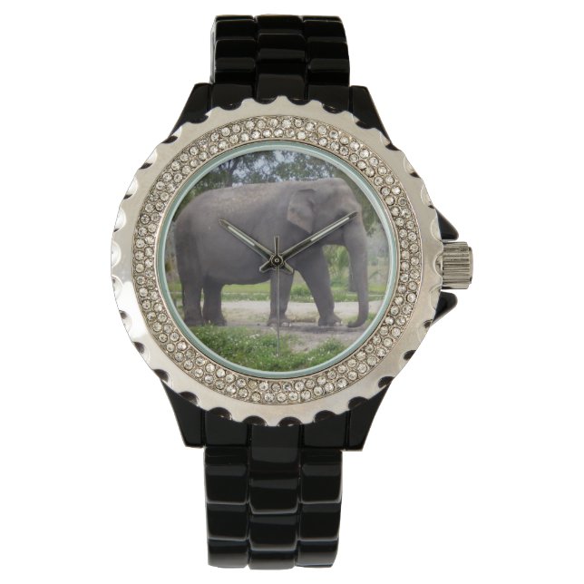 Big Gray Elephant Armbanduhr (Vorderseite)