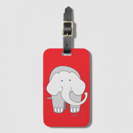 Big Gray Elephant Gepäckanhänger