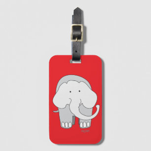 Big Gray Elephant Gepäckanhänger