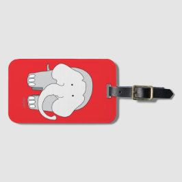 Big Gray Elephant Gepäckanhänger