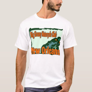 Big Greasy Motorrad Club, New Orleans T-Shirt
