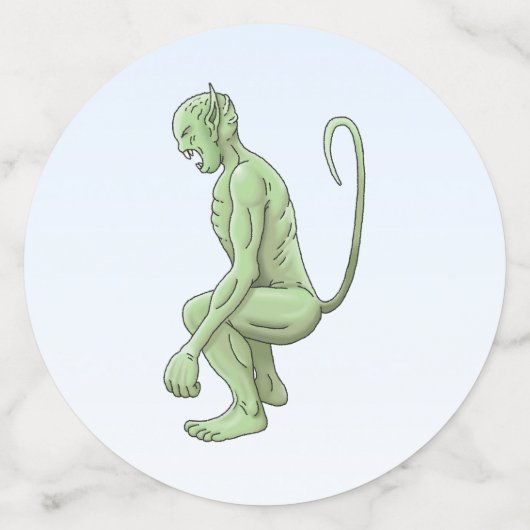 Big Green Goblin Konfetti (Groß Rückseite)