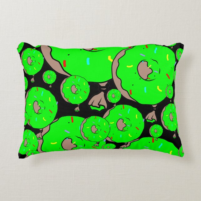 Big Green Yum-yums Dekokissen (Vorderseite)