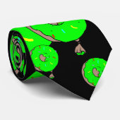 Big Green Yum-yums Krawatte (Gerollt)