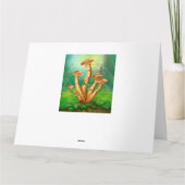 BIG Greeting Card Fantasy Hütte House Karte (Rückseite)