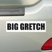 BIG GRETCH AUTOAUFKLEBER (Auf Auto)