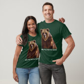 Big Grizzle Bären Naturschutz Kunstgeschenk T-Shirt (Unisex)