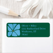 Big Groovy Blume Rücksendeadresse (Insitu)