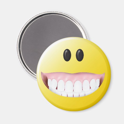 Big Gums Face Magnet (Vorderseite/Rückseite)