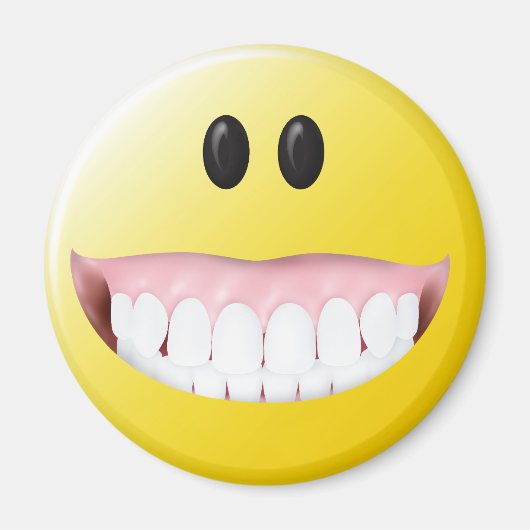 Big Gums Face Magnet (Vorne)