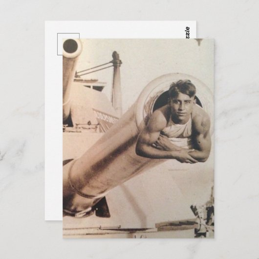 Big Guns Postkarte (Vorne/Hinten)