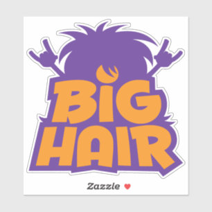 Big-Hair-Band-Logo Aufkleber