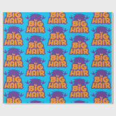 Big-Hair-Band-Logo Geschenkpapier (Flach)
