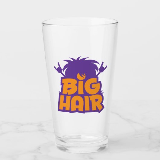Big-Hair-Band-Logo Glas (Vorderseite)