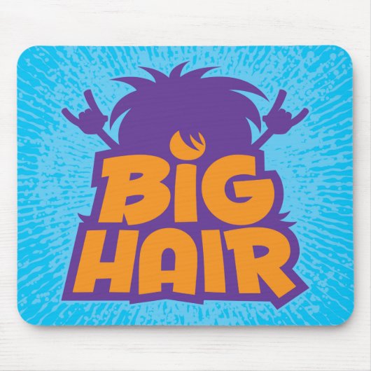 Big-Hair-Band-Logo Mousepad (Vorne)