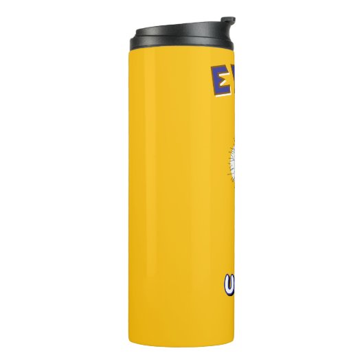 Big Hairy Eye  Thermosbecher (Nach links gedreht)