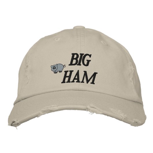 Big Ham StickHat Bestickte Kappe (Vorderseite)