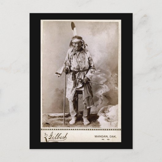 Big Hand 1880 Postkarte (Vorderseite)