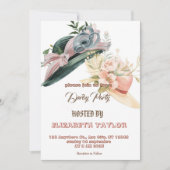 Big Hat Derby Party Invitation Einladung (Vorderseite)