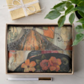 BIG HAT FASHION MÄDCHEN DECOUPAGE SEIDENPAPIER (Geschenk)