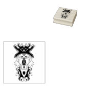 Big Hat Hund v1 Gummistempel (Stempel)
