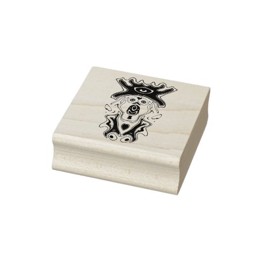 Big Hat Hund v1 Gummistempel (Stempel)