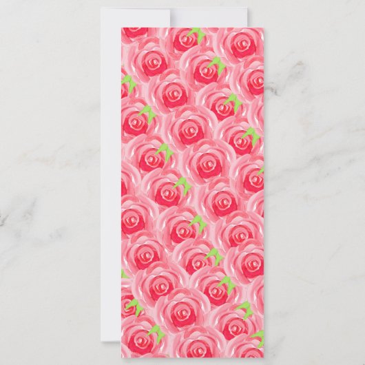 Big Hat und Rose Derby Party Einladung (Rückseite)