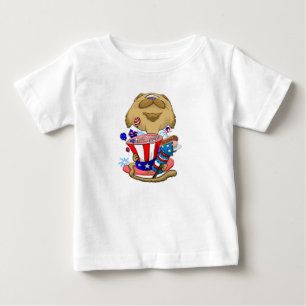 Big Head 4. Juli Cat Baby T-shirt