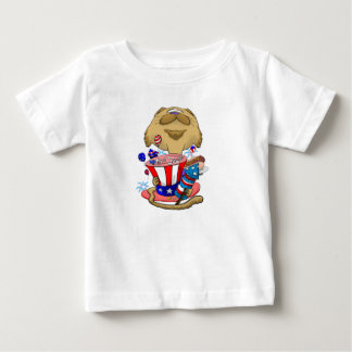 Big Head 4. Juli Cat Baby T-shirt