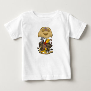 Big Head Erntedank Cat Baby T-shirt