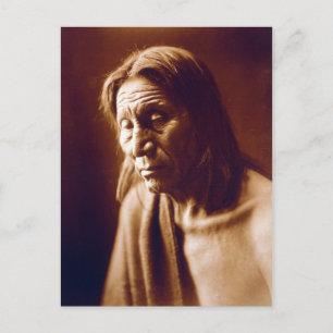Big Head (Indianer) Postkarte