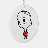 Big Head Keramik Ornament (Rechts)