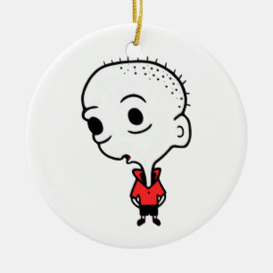 Big Head Keramik Ornament