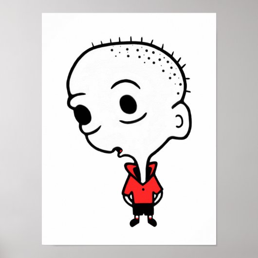 Big Head Poster (Vorne)