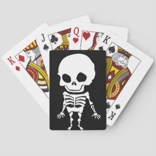 Big Head Skeleton Spielkarten