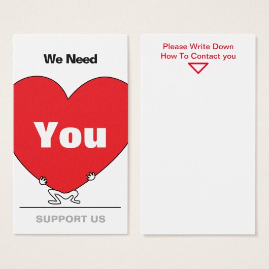 Big Heart Carried (Vorne & Hinten)