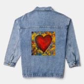 Big Heart Denim Jacket Jeansjacke (Rückseite)