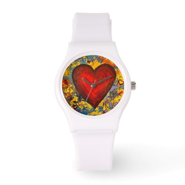 Big Heart eWatch Armbanduhr (Vorderseite)