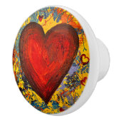 Big Heart Keramik Pull Keramikknauf (Rechts)