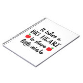 Big Heart Notizblock (Linke Seite)