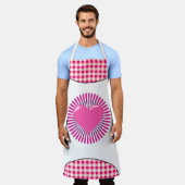 Big Heart Schürze (Getragen)