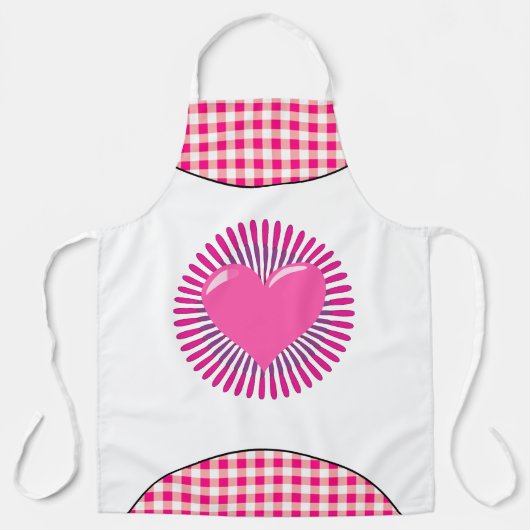 Big Heart Schürze (Vorderseite)