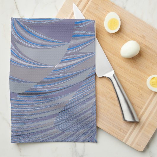 Big Heart Seamless Design Geschirrtuch (Viertel Falte)