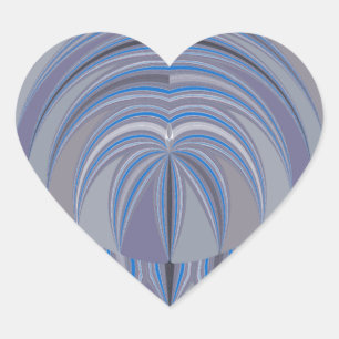 Big Heart Seamless Design Herz-Aufkleber