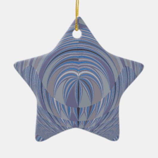 Big Heart Seamless Design Keramikornament (Vorne)