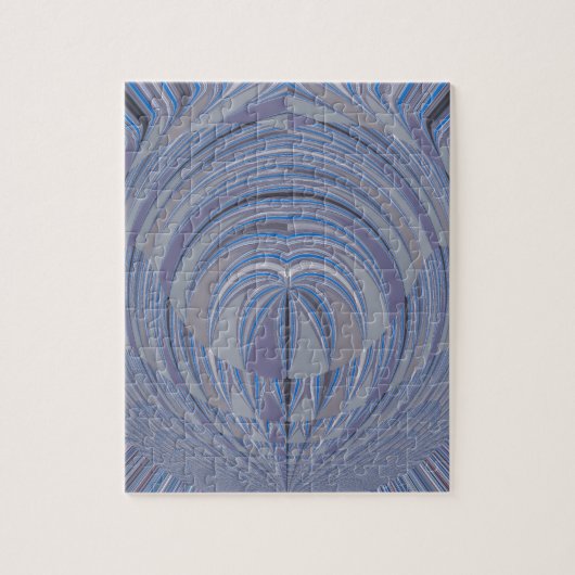 Big Heart Seamless Design Puzzle (Vertikal)